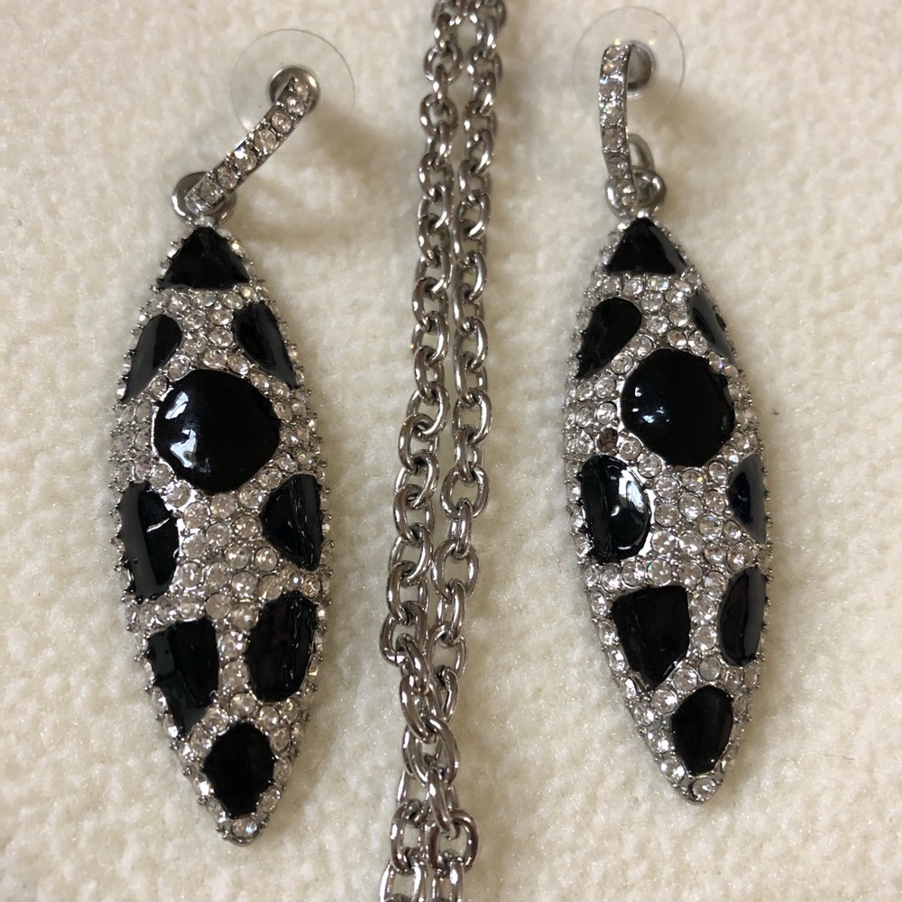 Crystal Rhinestone dangle jewelry - Picture 2 of 7